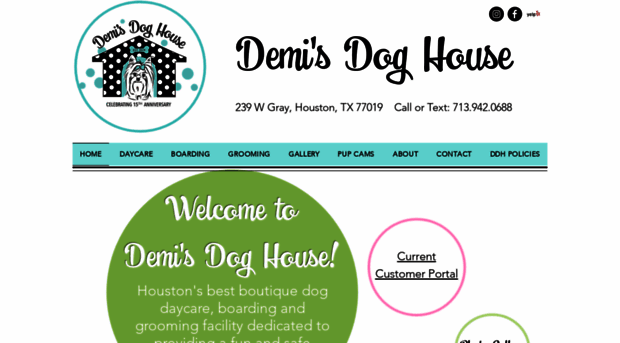 demisdoghouse.com