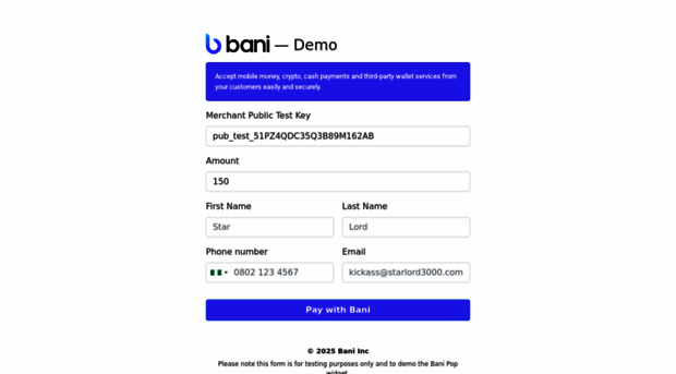 demo-checkout.getbani.com