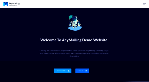 demo.acymailing.com