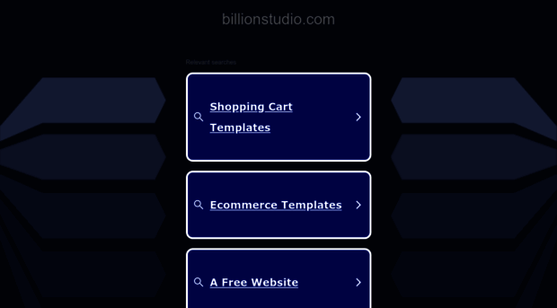 demo.billionstudio.com