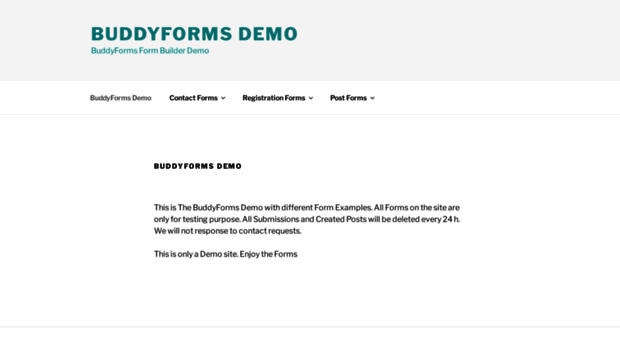 demo.buddyforms.com