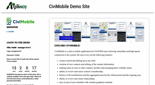 demo.civimobile.org