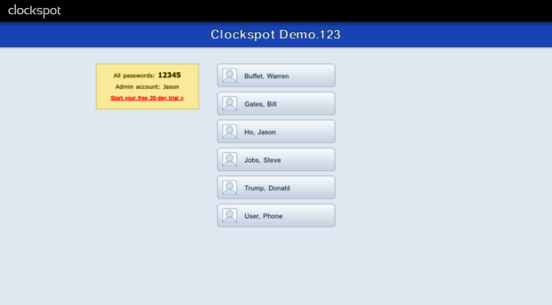 demo.clockapp.com
