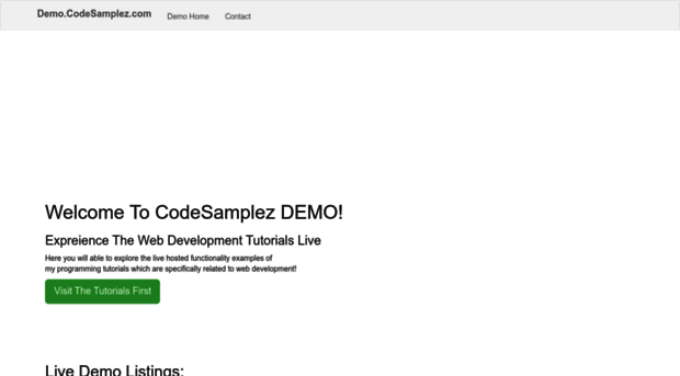 demo.codesamplez.com