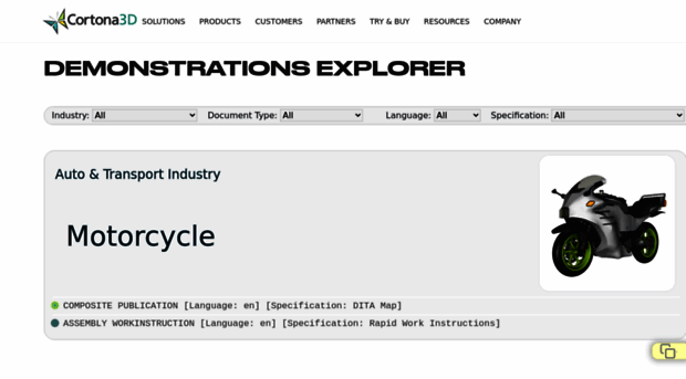 demo.cortona3d.com