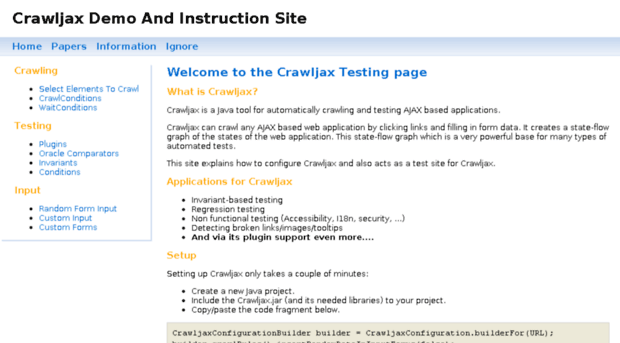 demo.crawljax.com