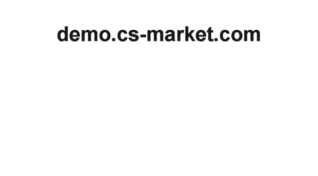 demo.cs-market.com