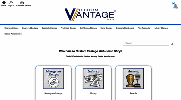 demo.customvantage.com