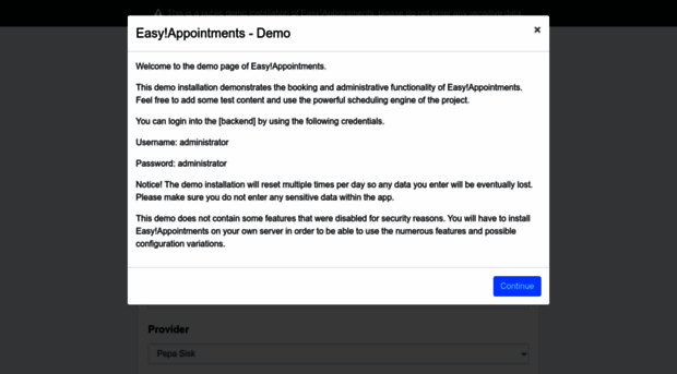 demo.easyappointments.org