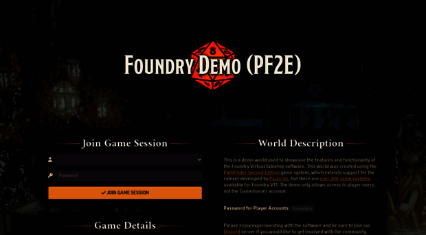 demo.foundryvtt.com