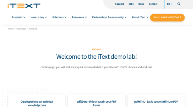 demo.itextsupport.com