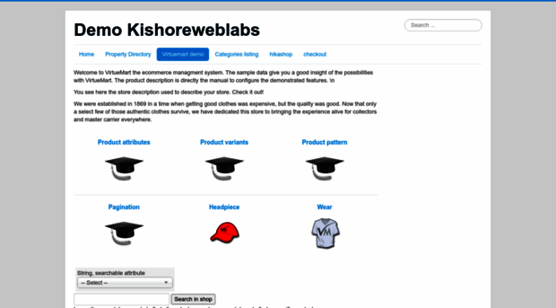 demo.kishoreweblabs.com