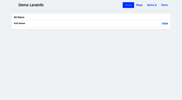 demo.larainfo.com
