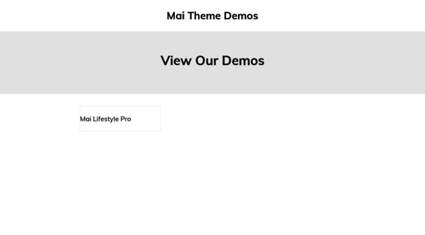 demo.maitheme.com