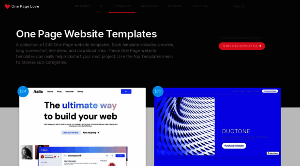 demo.onepagetemplates.com