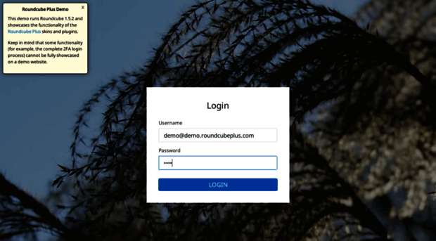 demo.roundcubeplus.com