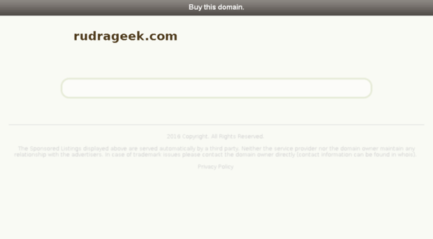 demo.rudrageek.com