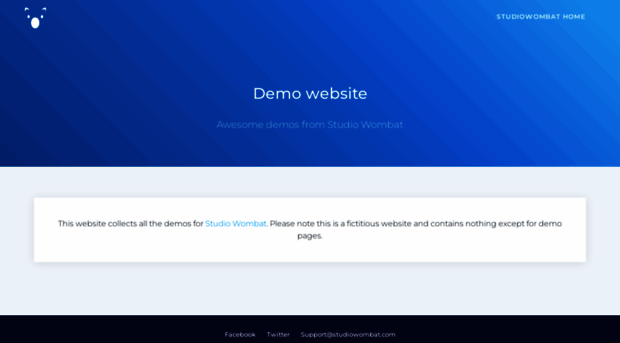 demo.studiowombat.com