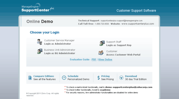 demo.supportcenterplus.com