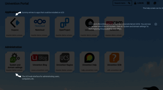 demo.univention.de