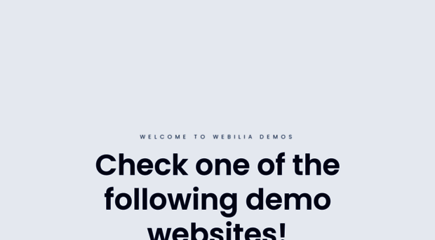 demo.webilia.com