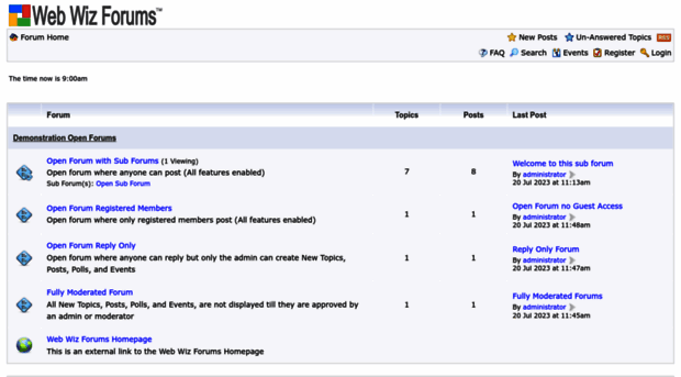 demo.webwizforums.com