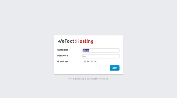 demo.wefact.com