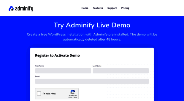 demo.wpadminify.com