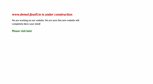 demo1.jbsoft.in