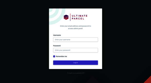 demoadmin.ultimateparcel.com