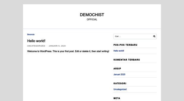 demochist.com