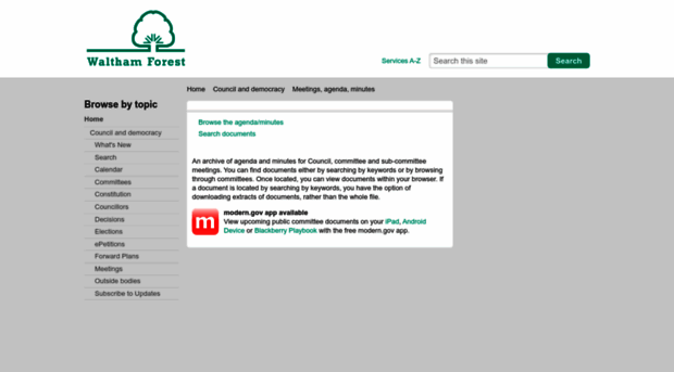 democracy.walthamforest.gov.uk