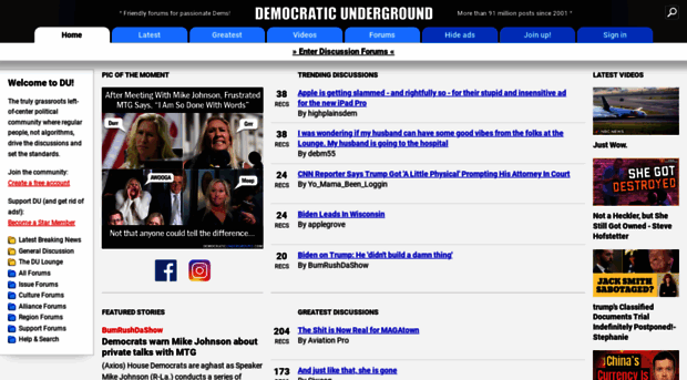 democraticunderground.com
