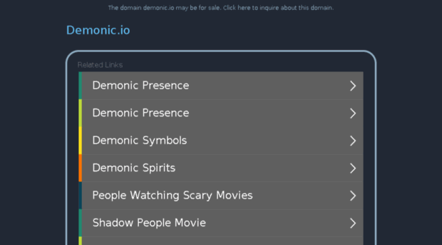 demonic.io