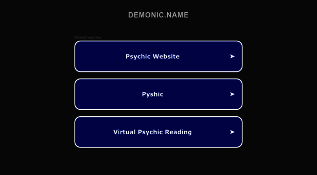 demonic.name