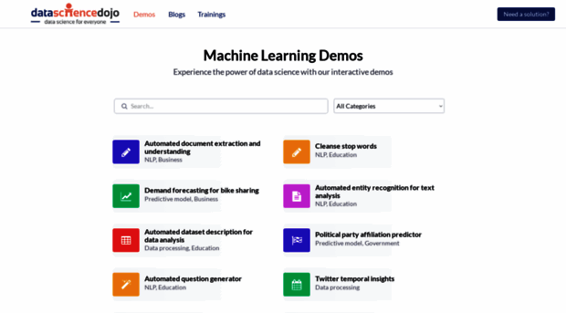 demos.datasciencedojo.com