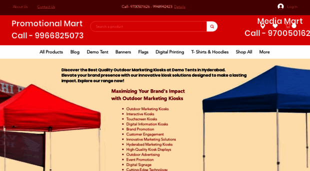 demotentsinhyderabad.com