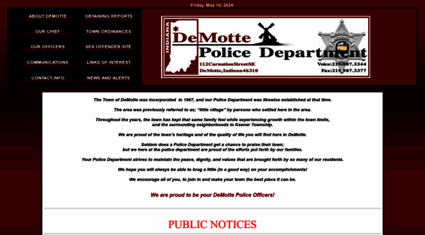 demottepolice.com