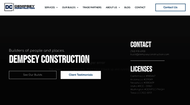 dempseyconstruction.com