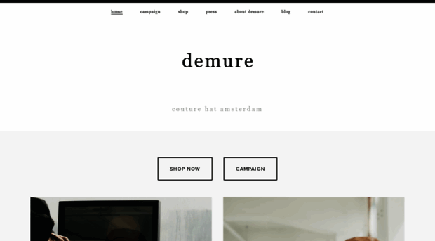 demureamsterdam.com