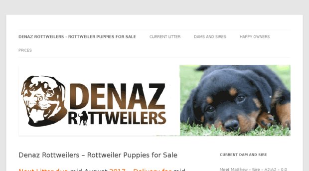 denazrottweilers.co.za