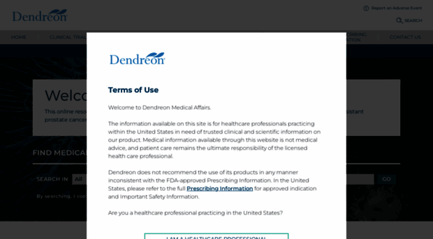 dendreonmedicalaffairs.com