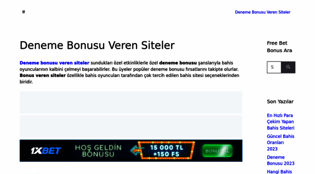 denemebonusufreebet.com