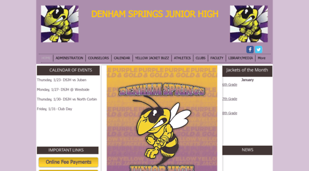 denhamspringsjuniorhigh.org