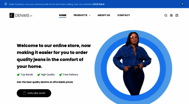 denimsrsa.co.za - Denims sa online store - Denims R Sa