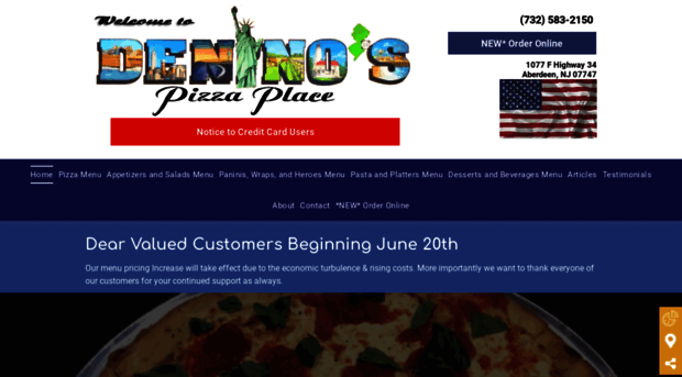 deninospizzaplace.com