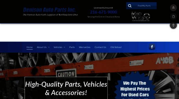 denisonautopartsoh.com