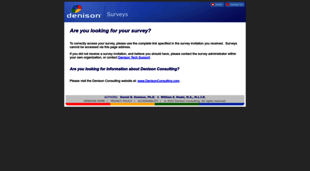 denisonsurveys.com