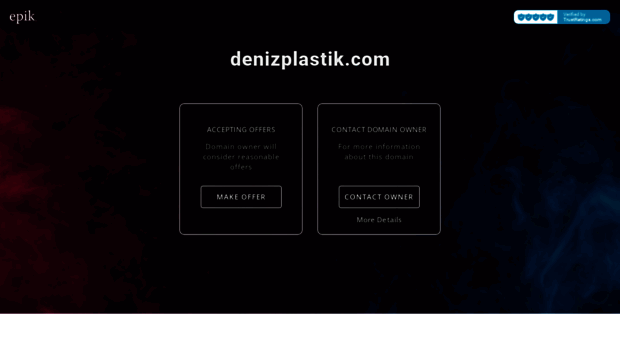 denizplastik.com