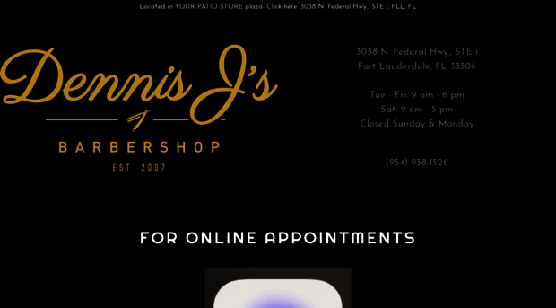 dennisjsbarbershop.com